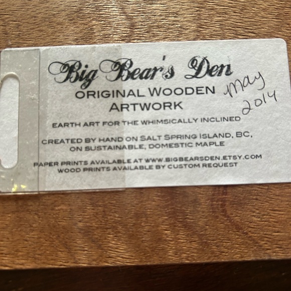 Wooden plaques - Picture 4 of 4